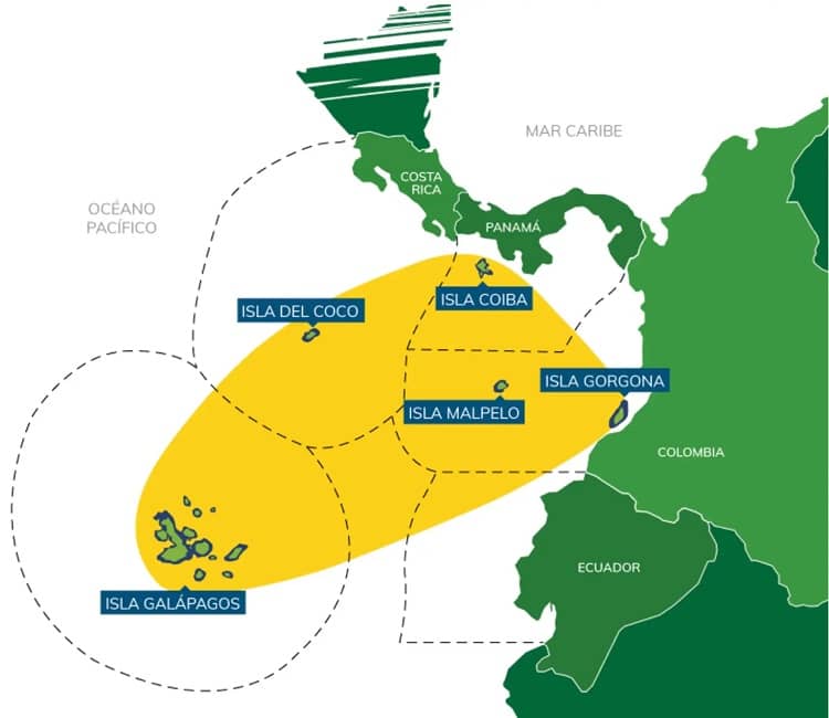 galápagos corredor regional