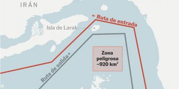 irán vias de tránsito en ormuz