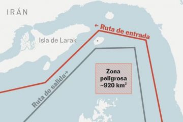 irán vias de tránsito en ormuz