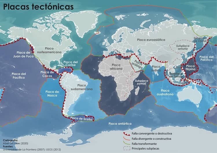 placas tectónicas venezuela