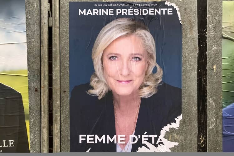 marine le pen Francia