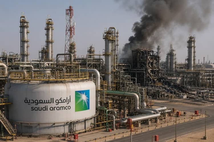 refinería Saudi Aramco de Arabia Saudi atacada por Yemen