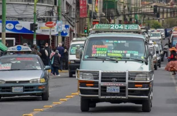 transporte público la paz AMUN