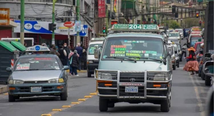 transporte público la paz AMUN