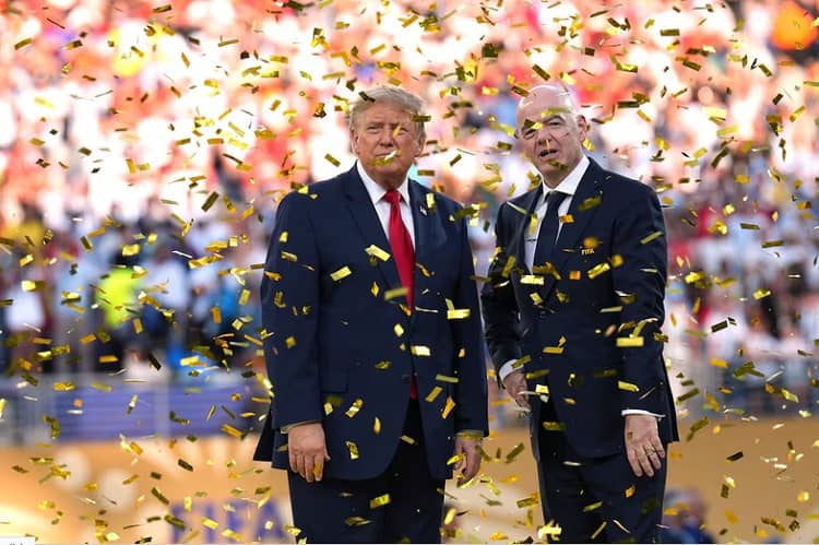 trump e infantino en la final del mundial 2026