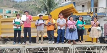 Cabildo la asunta, los yungas, minería ilegal