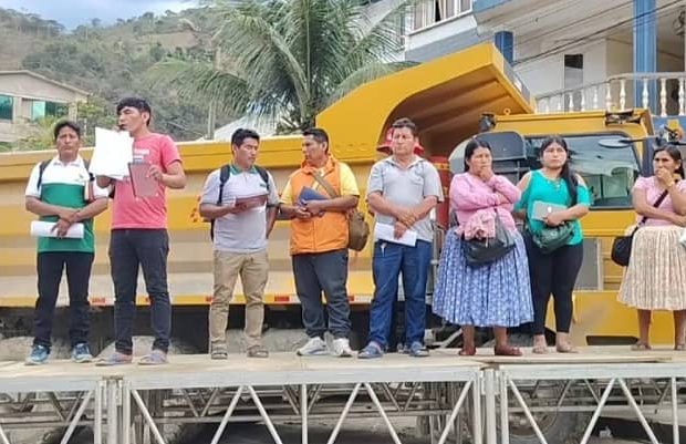 Cabildo la asunta, los yungas, minería ilegal