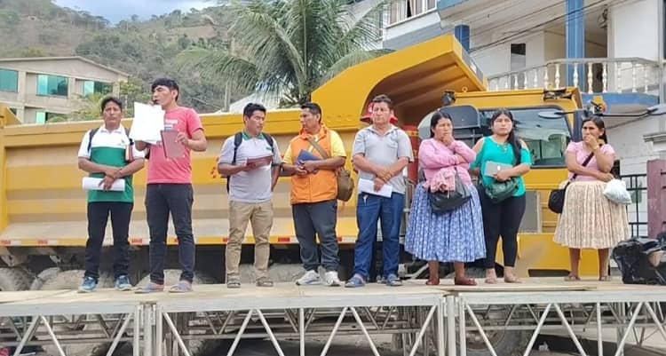 Cabildo la asunta, los yungas, minería ilegal