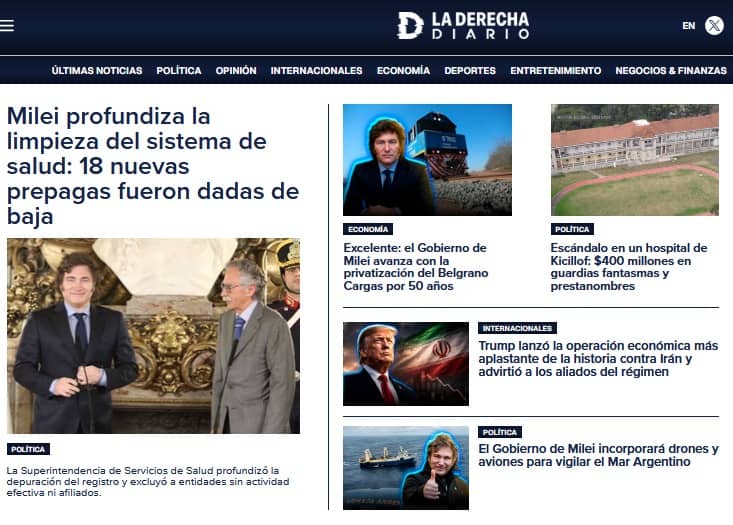 la derecha diario argentina