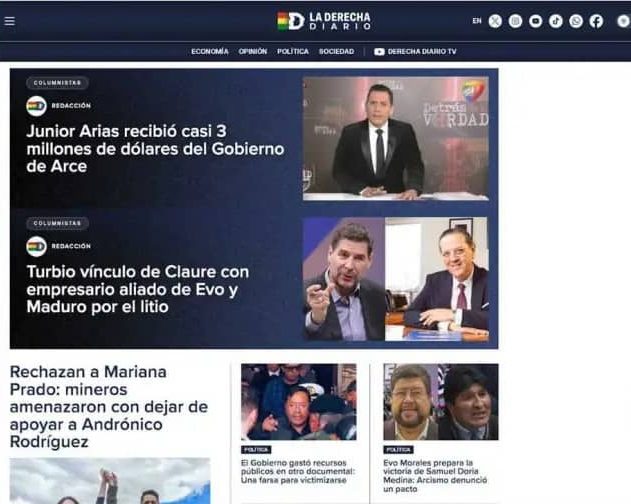 la derecha diario bolivia