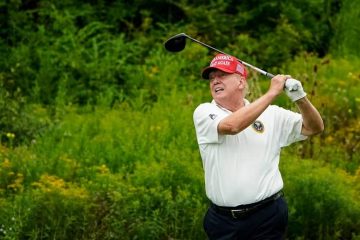 trump golf