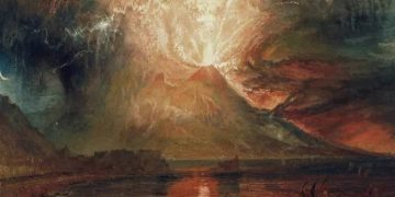 El Vesubio en erupción (1817) – J.M.W. Turner