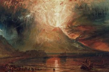 El Vesubio en erupción (1817) – J.M.W. Turner