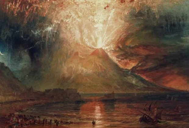 El Vesubio en erupción (1817) – J.M.W. Turner
