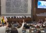 Asamblea Legislativa en la aprobación del estado de excepción. Foto: Captura Vicepresidencia del Estado Plurinacional.