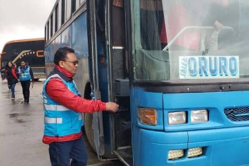 ATT controles transporte público interdepartamental