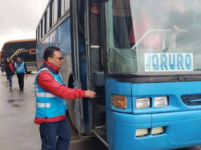ATT controles transporte público interdepartamental