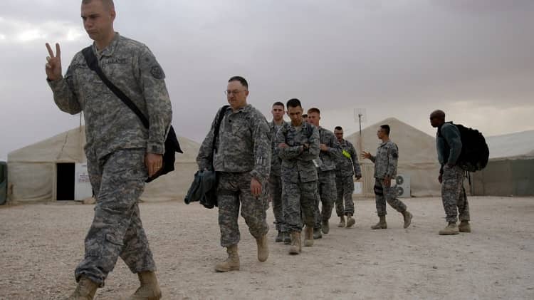 EEUU salen de irak