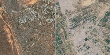 Google Earth gaza
