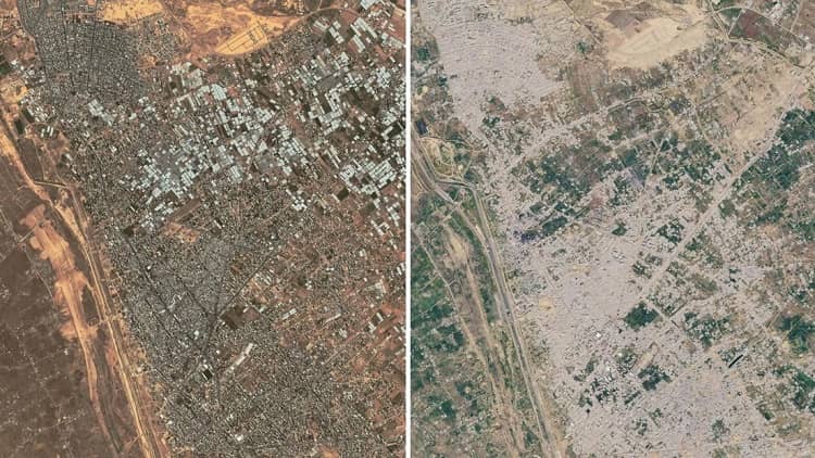 Google Earth gaza