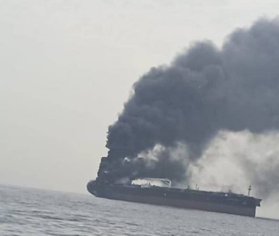 golfo pérsico petroleros vinculados a eeuu atacados por irán
