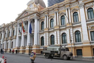 palacio legislativo bolivia estado excepción