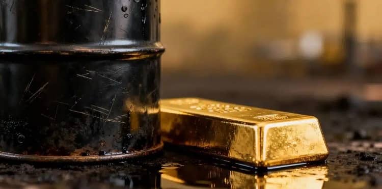 petróleo y oro