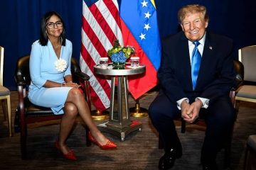 trump y delcy rodriguez
