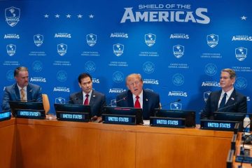 trump y rubio escudo de las américas sep2026