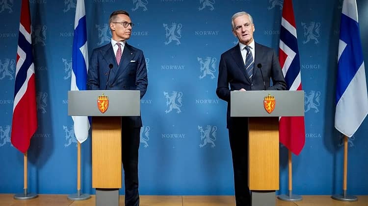finlandia y Noruega hablan con Putin, Rusia