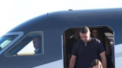 flavio bolsonaro llega a EEUU tras huir de Brasil