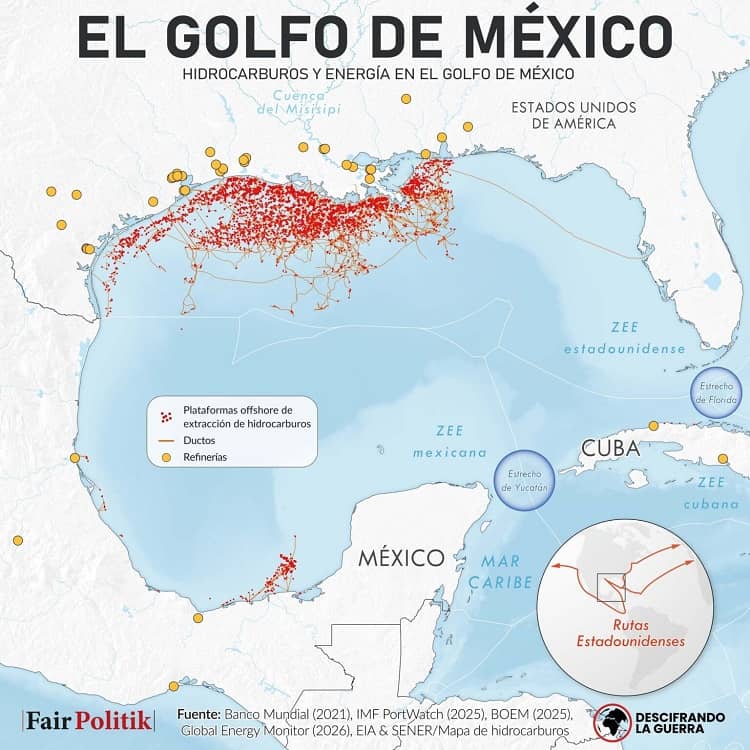 golfo de méxico recursos