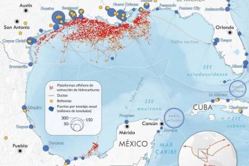golfo de méxico mapa