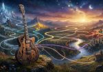 guitarra caminos perdidos, éxito