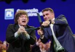 javier milee de Argentina y flavo bolsonaro de Brasil