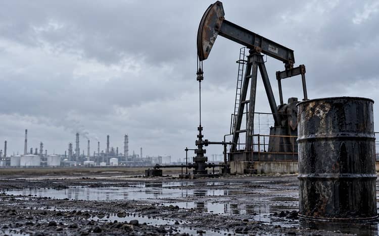 campo de petróleo