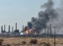 refinería de Aramco al sur de Riad