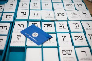 votación israel